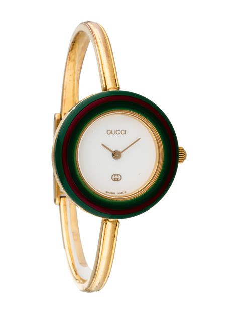 gucci 1100 bezel watch wrist band|authentic gucci bezel watch.